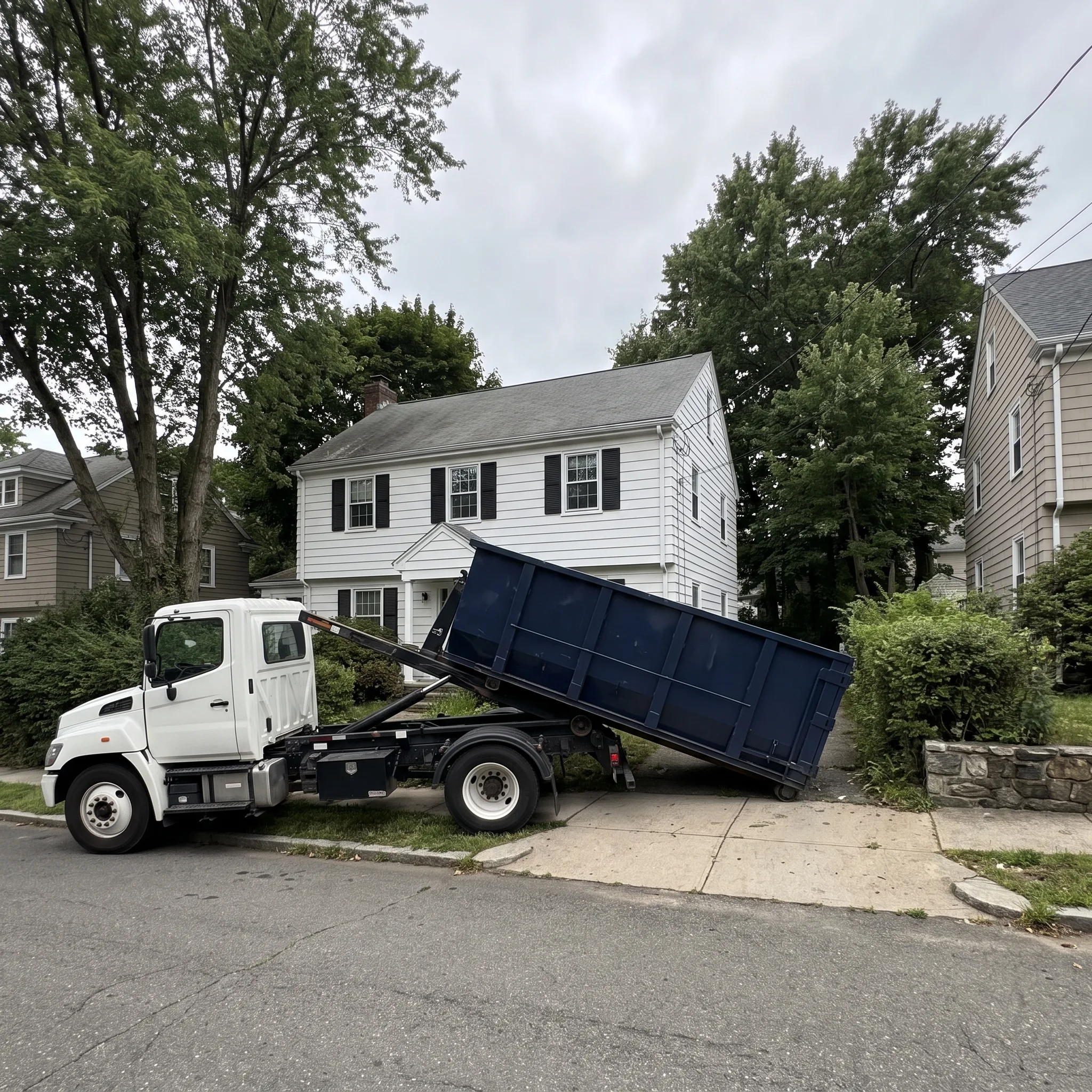Roll-off dumpster delivery in New Jersey